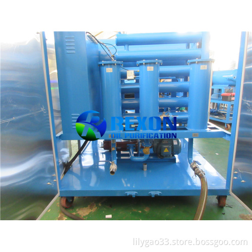 Double Stage Vacuum Transformer Oil Purifier Insulation Oil Filtration Machine
